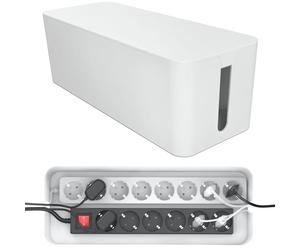 1x Kabelbox Gestor Cable Kabel-Organizer Caja Estación de Carga TV PC Oficina