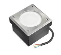 1x LED adoquín NEOLUM para exterior IP67 angular 10 x10cm in X53
