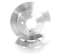 GH 2x Disco de Freno Eje Trasero para Ford Fiesta VI Focus Familiar Dnw 1.6 16V