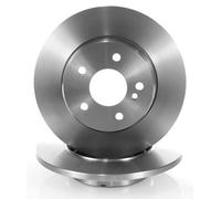 1x Macizo Disco de freno Trasero Derecho=Izquierdo GH-423321