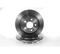 1x Macizo Disco de freno Trasero Derecho=Izquierdo GH-423325