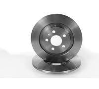 1x Macizo Disco de freno Trasero Derecho=Izquierdo GH-423771