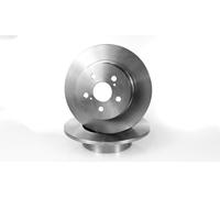 1x Macizo Disco de freno Trasero Derecho=Izquierdo GH-424509