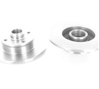 GH 2x Disco Freno Eje Trasero para VW Golf III 1H1 1.6 1.8 19E 1G1 1.8i Cat 1E7