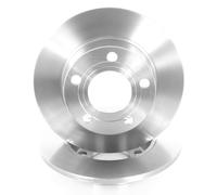 1x Macizo Disco de freno Trasero Derecho=Izquierdo GH-424781