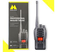 1x Midland G13 PRO PMR446/LPD IPX4 Sistema Coche Búsqueda 446 MHz Negro