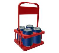 1x Milk Bottle Holder - 32x19x18cm Foldable Drink Carrier | Wine Holder