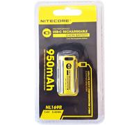 1x Nitecore NL169R Batería Recargable 16340 USB-C Li-Ion 950mAh 3.6V