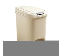 1x Paso de basura Can - Pop-Up Lid Rectangular Step Basura Can