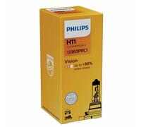 PHILIPS LÃ¡mpara H11 Vision halÃ³gena para VOLKSWAGEN: Golf, Passat, Touran, Touareg, Caddy, Transporter, Jetta, New Beetle, Crafter (Ref: 12362PRC1)