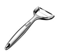 1x Vegetable Peeler - 16x6cm Stainless Steel Peelers | Handheld Food Slicer | Hangable Y-Shaped Kitchen Peelers With Ergonomic Handle | Kitchen Utensils & Gadgets For Carrots, Veggies, Fruits