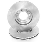 1x Ventilado Disco de freno Delantero Derecho=Izquierdo GH-403964
