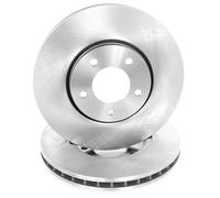 1x Ventilado Disco de freno Delantero Derecho=Izquierdo GH-409322