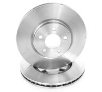 1x Ventilado Disco de freno Delantero Derecho=Izquierdo GH-409329