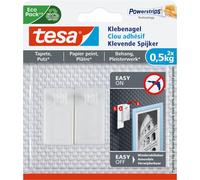 1x2 Tesa Clavo adhesivo para fondo de pantalla (0,5 kg) 77772
