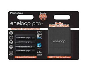 1x4 Panasonic Eneloop Pro Micro AAA 930 mAh + Akkubox Marca Eneloop