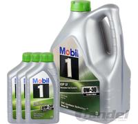 1x5+3x1L MOBIL-1 Esp IV 0W30 Aceite Apto para Acea C2 A5 / B5 WSS-M2C920-A Api