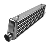 1xTurbo Car Front Mount Bar Plate Intercooler 27 x 7 x 2.5 for BMW Audi Citroen