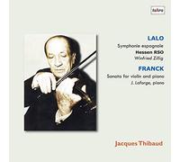 ティボーの芸術 2 ~ スタジオ放送録音編 (Lalo : Symphonie espagnole | Franck : Sonata for Violin and Piano / Jacques Thibaud | Hessen RSO, Winfried Zillig | J. Laforge (piano)) [2LP] [Studio Recording] [Analog]