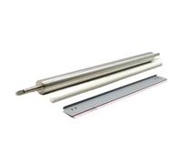 2.º Rodillo de Transferencia 059K86844 Cuchilla de Limpieza de Transferencia 033K96890 Barra lubricante for X-erox Versant 80 180 2100 V80 V180 V2100 V3100(1Set 3pcs Together)