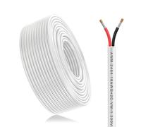 2×0.75mm² 5Metre 18AWG Cable eléctrico de 2 núcleos 5V/12V/24V/300V cable de cobre estañado libre de oxígeno de múltiples hebras para el paisaje, lámparas LED, automoción, al aire libre (18/2-5M)