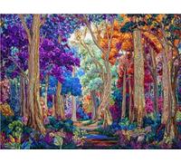 2.000 piezas - Puzzle - Fotos - Regalos - Colorful Forest Art Puzzle for Family Game Night - Juguetes antiestrés para adultos