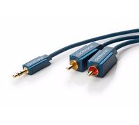 2,00m Clicktronic Casual MP3 Jack 3,5mm / 2x RCA Phono Cable 2,0m 2m