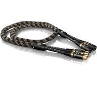 2,00m viablue NF-S1 Plata Quattro Estéreo XLR Cable 2,0m 2m (1Stk)