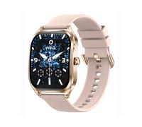 2.02 Inch Curved HD Display Bluetooth Calls Heart Rate Blood Pressure SpO2 Monitoring Smartwatch Pink