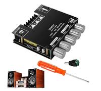 2.1 Channel Audio Amplifier Board Speaker Power Amp Module | Audio Power Board For Home Car Workshop Outdoor Gamers Garage Diy Hobbyists | Sound Enhancement Module Of For And With Compact Durable Desi