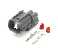 2/10/20/50 juegos de conectores eléctricos impermeables de 2 pines, macho y hembra, 6181-0070, 6189-0129 for bocina de faros antiniebla.(2p Male,50 SETS_2P)