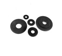 2/10/25 Uds. Junta plana de acero al carbono negro de gran tamaño de gran tamaño arandela plana más ancha M3 M4 M5 M6 M8 M10 M12 M14 M16(M12x37x3mm 2pcs)