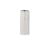 2-10 Uds M3 M5 M6 M2 304 Tuerca De Acoplamiento Varilla Larga Hexagonal Acero Inoxidable(Length 50mm,M6 2PCS)