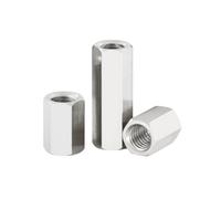 2-10 uds M4 Acero inoxidable separadores roscados hexagonales hembra-hembra
