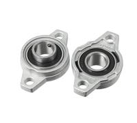 2/10 unidades KP002 KFL002 Rodamiento de inserción de bloque de almohadade 15 mm de diámetro y 16 mm(KFL002 15MM,2Pcs)