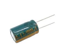 2-10 unidades/lote de condensadores electrolíticos de aluminio de 6,3 V y 10000 μF - 16 × 25 mm, tolerancia del 20%, baja ESR/impedancia, alta frecuencia(10Pcs)