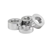 2-10 unidades M2.1-M10.5 arandelas planas redondas de aleación de aluminio, M10.2x16x30mm(10 piezas)