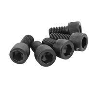2-10 Unidades M8-1,25 8 Mm Negro Acero Aleado Grado 12.9 Tornillos De Cabeza Hexagonal DIN 912(M8 X 55mm-2pcs)