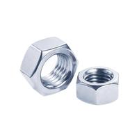 2-10 unids/bolsa tuercas hexagonales 8,8 grado acero galvanizado azul M4 M5 M6 M8 M10 M12 M16 M20 tuercas hexagonales estándar GB6170