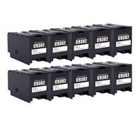 2-10PCS C9382 C12C938211 Caja de Mantenimiento del Tanque de Tinta Residual, Compatible con EPSON Workforce Pro WF C5310 C5810 C5390A C5890A C5390DW C5890DWF(10pc)