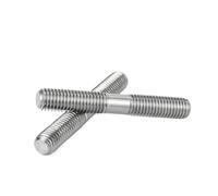 2-10PCS TA2 Tornillo de doble cabeza de titanio puro, dos dientes, varilla roscada M4 M5 M6 M8 M10(110mm,M8 (5pcs))