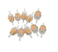 2-10Pcs Universal Motocicleta Filtro Gasolina Combustible Tazón Motor Carb Línea Coladores Filtro De Oil Filter(10pcs)