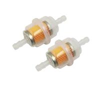 2-10Pcs Universal Motocicleta Filtro Gasolina Combustible Tazón Motor Carb Línea Coladores Filtro De Oil Filter(Style a 2pcs)