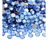 2. 1440 cuentas de cristal multicolor con caja de almacenamiento segura para accesorios de joyería y decoración de habitación, suministros de arte para decoración del hogar