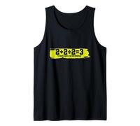 2 + 2/2 = 3 Gritos confusos Camiseta sin Mangas