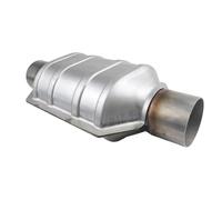 2/2,25/2,5/3 pulgadas Universal E 1 catalizador automotriz | Convertidor Catalítico 400 Celdas Silenciador Redondo Acero Inoxidable