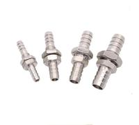 2 2,5 3 3,5 4 5 6 7 8 9 10 11 12 13 14 16 19 20 25 32 mm Reductor de púas de manguera Conector de conexión de tubería de cola de manguera de mamparo de acero inoxidable 304(8-10mm)