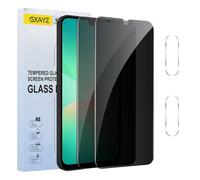 【2+2 Piezas】 Protector Pantalla Privacidad para Samsung Galaxy A26,Anti Spy Cristal Vidrio Templado Anti Espía Screen Protector Privacy Vidrio Templado
