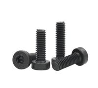 2-20 piezas M3 M4 DIN7984 Grado 12.9 Hexágono de acero al carbono fino corto Tornillo cabeza baja
