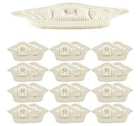 2/20 plantillas de parche para el talón, zapatos deportivos, tamaño ajustable, almohadilla para el talón, alivio del dolor, plantilla de inserción, protectores de talón (beige, 5 mm, 10 pares (20